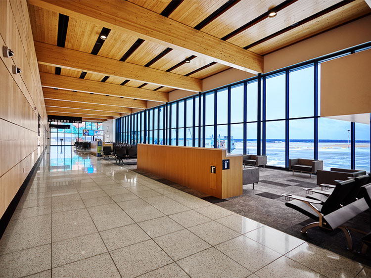 Fort McMurray International Airport main corporate area