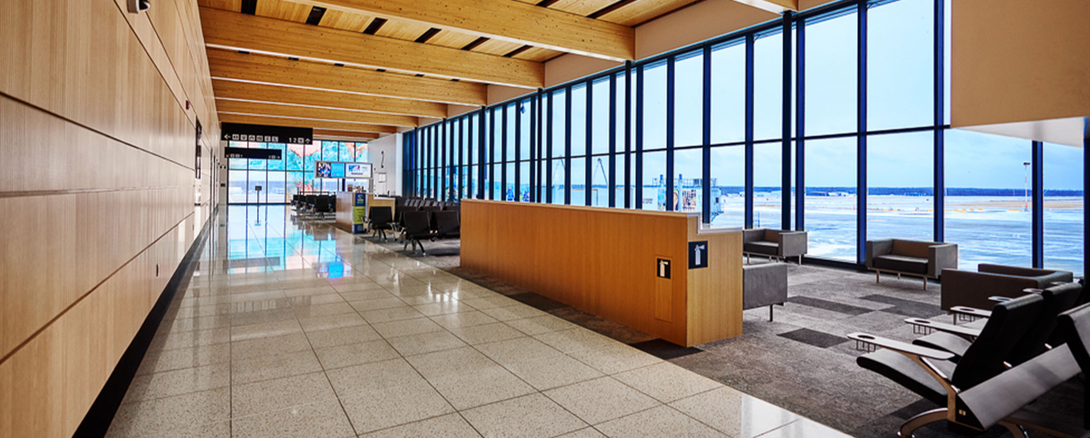 Fort McMurray International Airport main corporate area